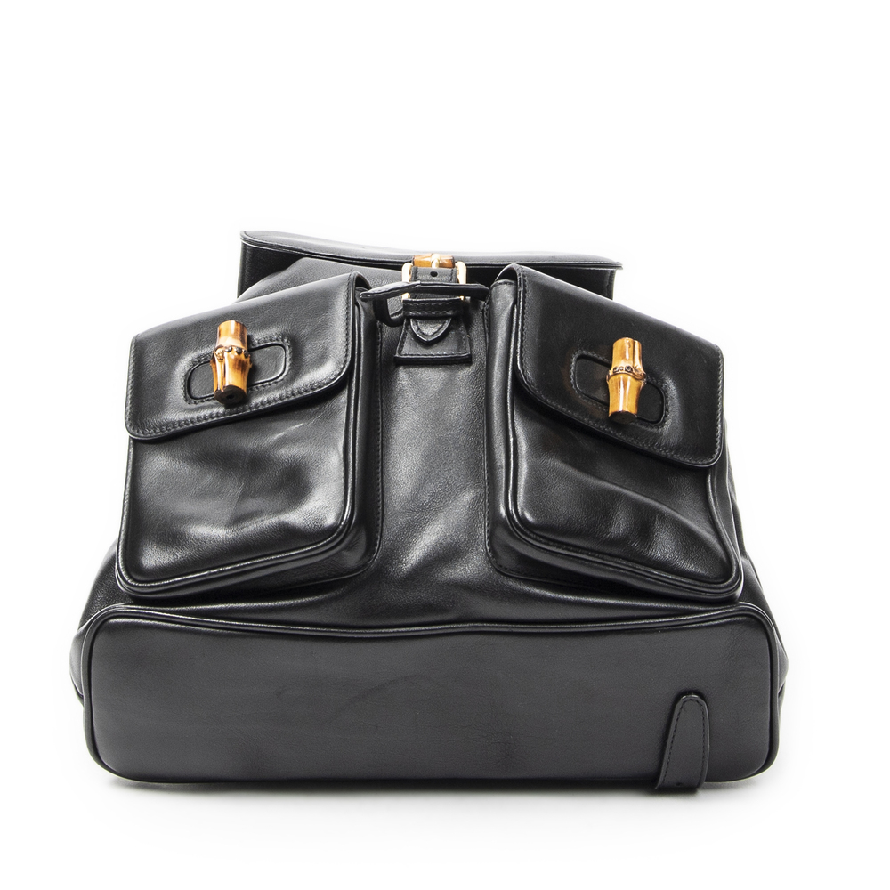 Gucci Large Bamboo Backpack - Picture 6 of 10